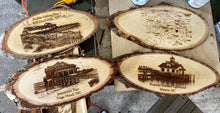 OBX Prep Heritage Collection™ Engraved Live Edge Wood Wall Art