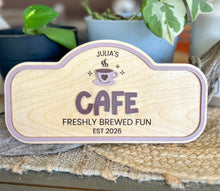 Personalized Kids Play Sign | Custom Pretend Play Shop Sign | Playroom Decor