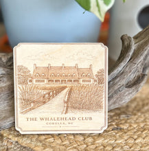 OBX Heritage Series Engraved Wood Coasters