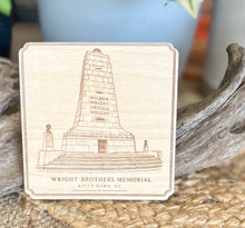 OBX Heritage Series Engraved Wood Coasters