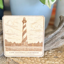 OBX Heritage Series Engraved Wood Coasters