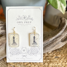 Mahjong Tile Earrings | Pearl Ivory Acrylic | Gold Stud Earrings | Handmade Mahjong Jewelry
