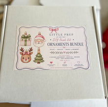 Christmas Gift, Santa, Reindeer, and Tree Ornaments Kids DIY Painting Kit