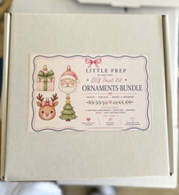 Christmas Gift, Santa, Reindeer, and Tree Ornaments Kids DIY Painting Kit
