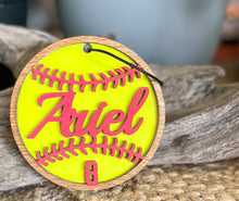 Custom Sports Bag Tag – Personalized & Hand Painted in the OBX