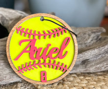 Custom Sports Bag Tag – Personalized & Hand Painted in the OBX