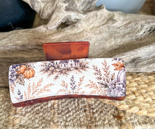 October on the Coast Hair Claw | 4.5" Preppy Fall Hair Clip | Coastal Autumn Hair Accessory | Outer Banks Hair Accessory