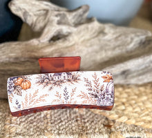 October on the Coast Hair Claw | 4.5" Preppy Fall Hair Clip | Coastal Autumn Hair Accessory | Outer Banks Hair Accessory