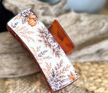 October on the Coast Hair Claw | 4.5" Preppy Fall Hair Clip | Coastal Autumn Hair Accessory | Outer Banks Hair Accessory