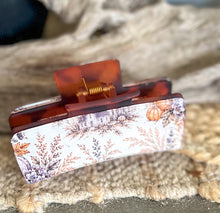 October on the Coast Hair Claw | 4.5" Preppy Fall Hair Clip | Coastal Autumn Hair Accessory | Outer Banks Hair Accessory