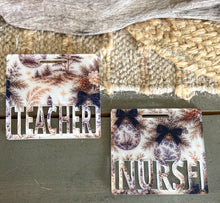 Coastal Christmas Nurse or Teacher Badge Buddy