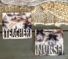 Coastal Christmas Nurse or Teacher Badge Buddy