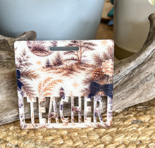 Coastal Christmas Nurse or Teacher Badge Buddy
