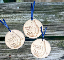 Outer Banks Map Ornament | Engraved OBX North Carolina Wooden Christmas Ornament