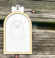 Personalized Dog Christmas Pet Name and Dog Breed Engraved Ornament