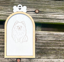 Personalized Dog Christmas Pet Name and Dog Breed Engraved Ornament