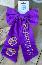 Custom Beaded Hair Bows Team and School Spirit and More.