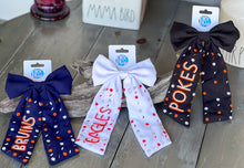 Custom Beaded Hair Bows Team and School Spirit and More.