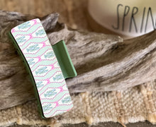 Coquette Lobster Hair Claw | Handmade in OBX | Soft Nautical Style