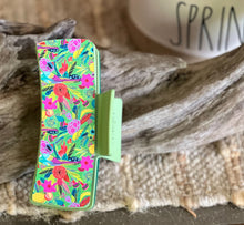 Tropical Bird Hair Claw | Bold Printed Acrylic Clip | Handmade in OBX