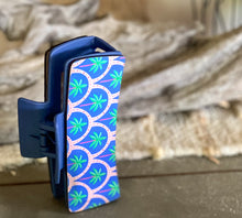 Retro Palm Tree Hair Claw | Handcrafted Beach Hair Clip | OBX Handmade