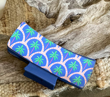 Retro Palm Tree Hair Claw | Handcrafted Beach Hair Clip | OBX Handmade