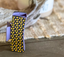 Candy Corn Halloween Hair Claw – Printed Acrylic Clip