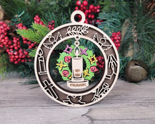 Handcrafted Christmas Dangle Ornaments | Baltic Birch Wood | OBX Made | 24 Designs for Holidays, Pets, Weddings & More