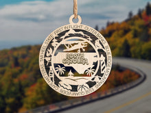 Handmade State Pride Christmas Ornaments and Car Charms