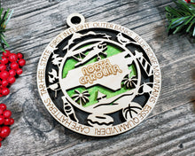 Handmade State Pride Christmas Ornaments and Car Charms