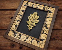 Harvest Frames Collection – Fall Wall Décor | Handmade Wood Frame with Pumpkin, Leaf, Acorn, Pinecone, or Cornucopia | OBX Rustic Home Décor