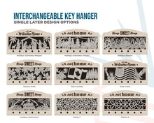 Interchangeable Seasonal Home Decor | Handmade Signs, Key Hangers