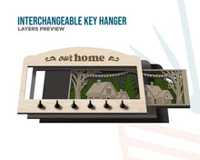Interchangeable Seasonal Home Decor | Handmade Signs, Key Hangers