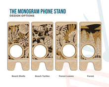 Personalized Monogram Phone Stands