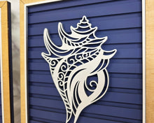 Layered Nautical Wood Sign | Hand Painted Baltic Birch | Coastal Wall Decor | OBX Handmade