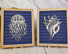 Layered Nautical Wood Sign | Hand Painted Baltic Birch | Coastal Wall Decor | OBX Handmade