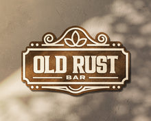 Cheers & Welcome Bar Sign – Custom Whiskey Bar Sign – Hand Painted OBX Bar Decor