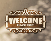 Cheers & Welcome Bar Sign – Custom Whiskey Bar Sign – Hand Painted OBX Bar Decor