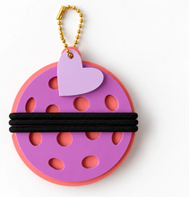 Personalized Hair Tie Holder Keychain
