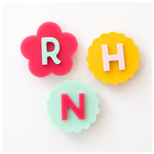 Personalized Acrylic Monogram Bag Charm