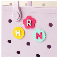 Personalized Acrylic Monogram Bag Charm