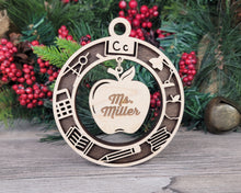 Handcrafted Christmas Dangle Ornaments | Baltic Birch Wood | OBX Made | 24 Designs for Holidays, Pets, Weddings & More