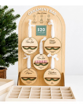 Personalized Christmas Ornament Bar | Choose Your Design & Letter Blocks