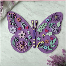 Custom DIY Kids Painting Kit – Personalized Birch Wood Decor for Girls' Rooms.
