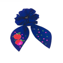 Teacher and Back to School Beaded Scrunchie Bows  Pre-Order.