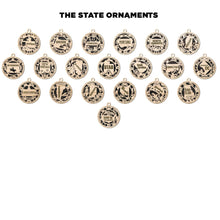 Handmade State Pride Christmas Ornaments and Car Charms