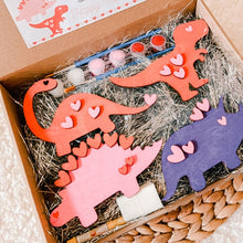 Valentine’s Day Dinosaur DIY Painting Kit for Kids.