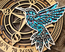 Personalized Family Compass Sign | Layered Compass Wall Art | Custom Family Name Home Decor Gift