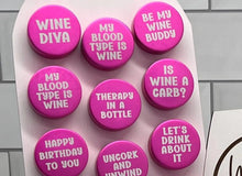 Engraved Pink Wine Bottle T-Stoppers – Funny Sayings & Perfect Fit