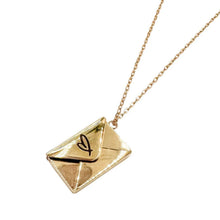 Secret Envelope Message Necklace – “You Are My Everything” Hidden Love Letter